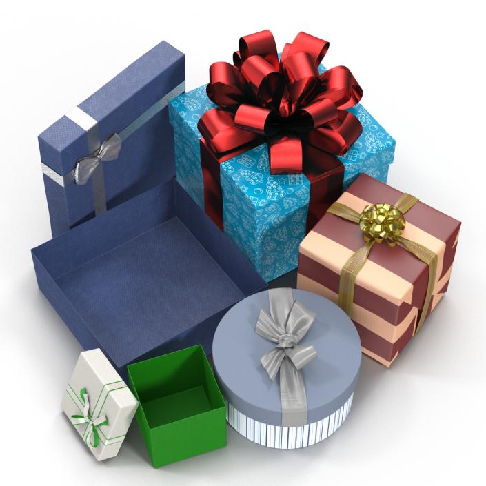 3D model Giftboxes Collection